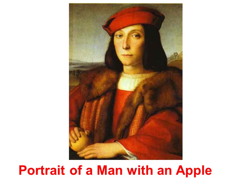 Portrait of a Man with an Apple